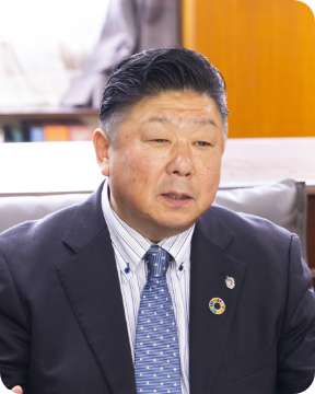 学校法人 神村学園 神村 慎二理事長 アイコン