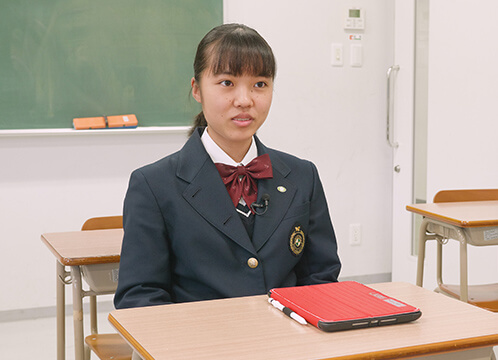 中学2年生 齊藤明さん