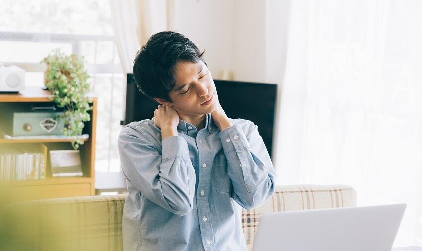 テレワークで疲れを感じている社員