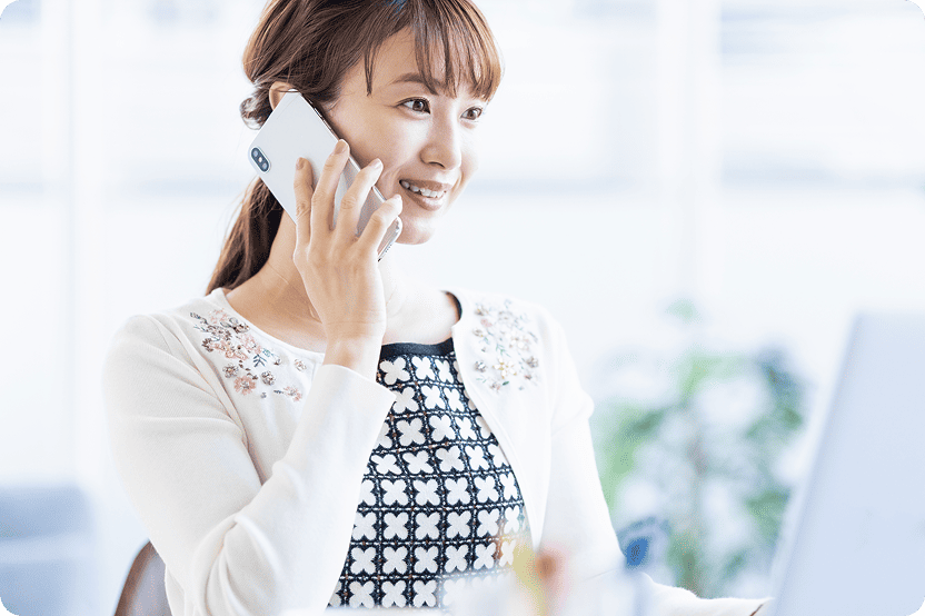 モバイル端末でも固定電話番号が使用可能