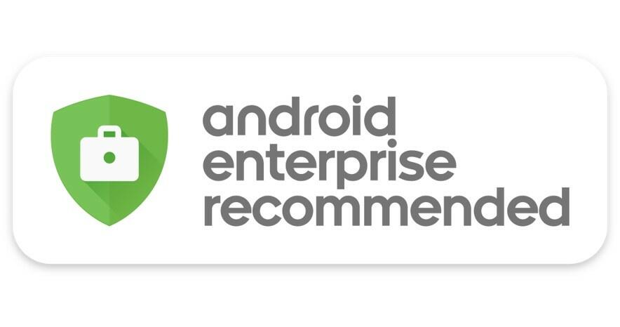 ビジネスユースならではの安心感。Android Enterprise Recommended