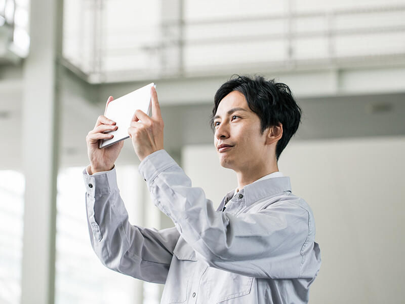 スマートフォンとの連携で生産性もアップ!