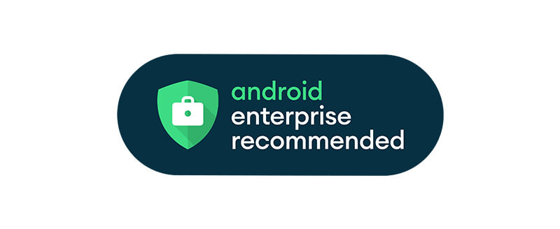 ビジネスユースならではの安心感。 Android Enterprise Recommended